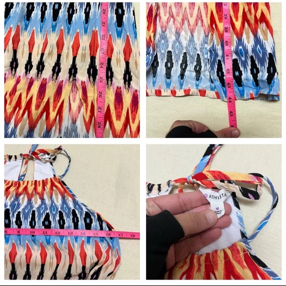 Athleta M Sunset Maxi Halter Dress - Picture 5 of 10